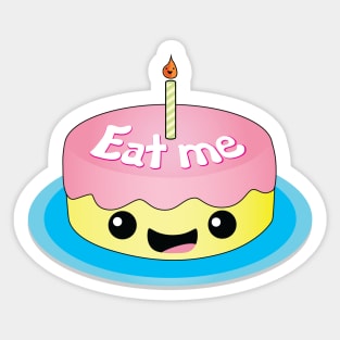 Birthday Cake Sticker